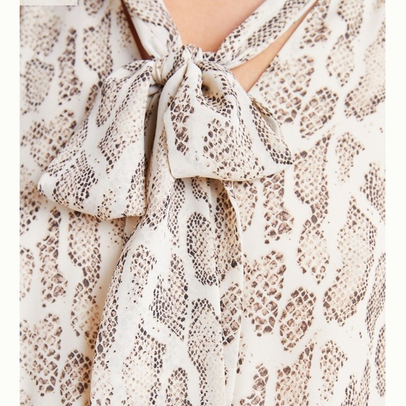 Anthropologie Olivia Snake-Printed Midi Dress NWOT - Picture 2 of 7